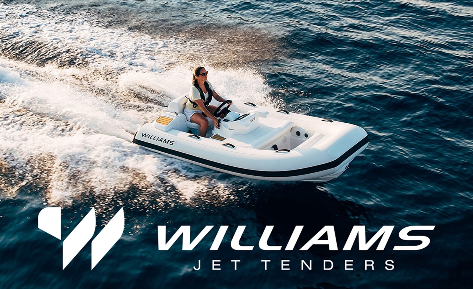 A Williams Jet Tenders anuncia um novo visual inspirado nas formas dos componentes de dentro de sua fábrica.
